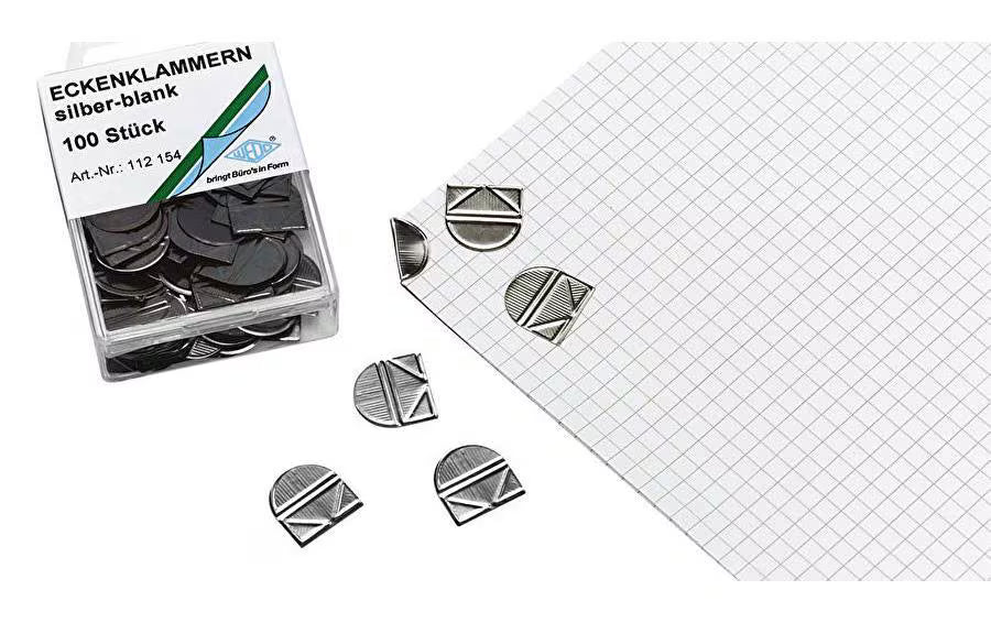 WEDO Eckenklammer 100 Stk.