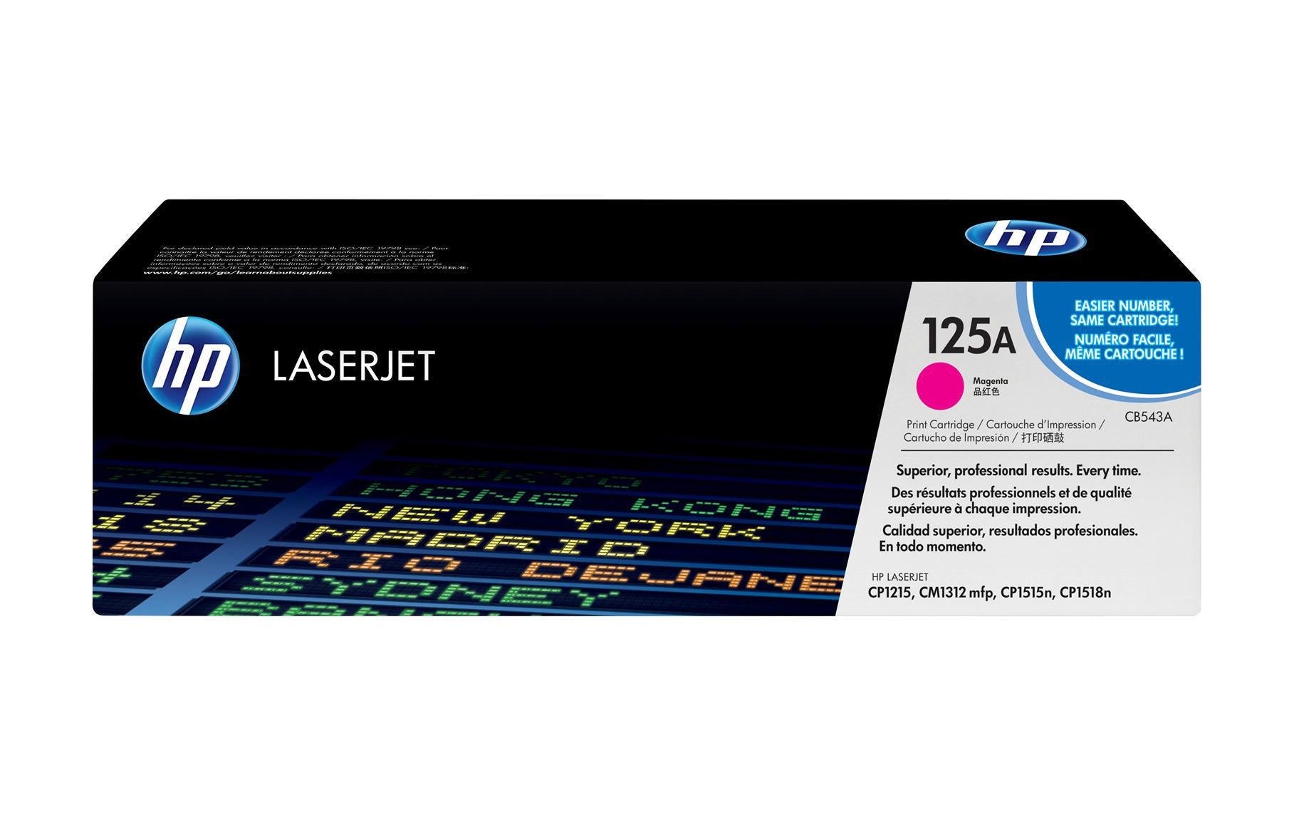 HP, Toner Nr. 125A (CB543A) Magenta