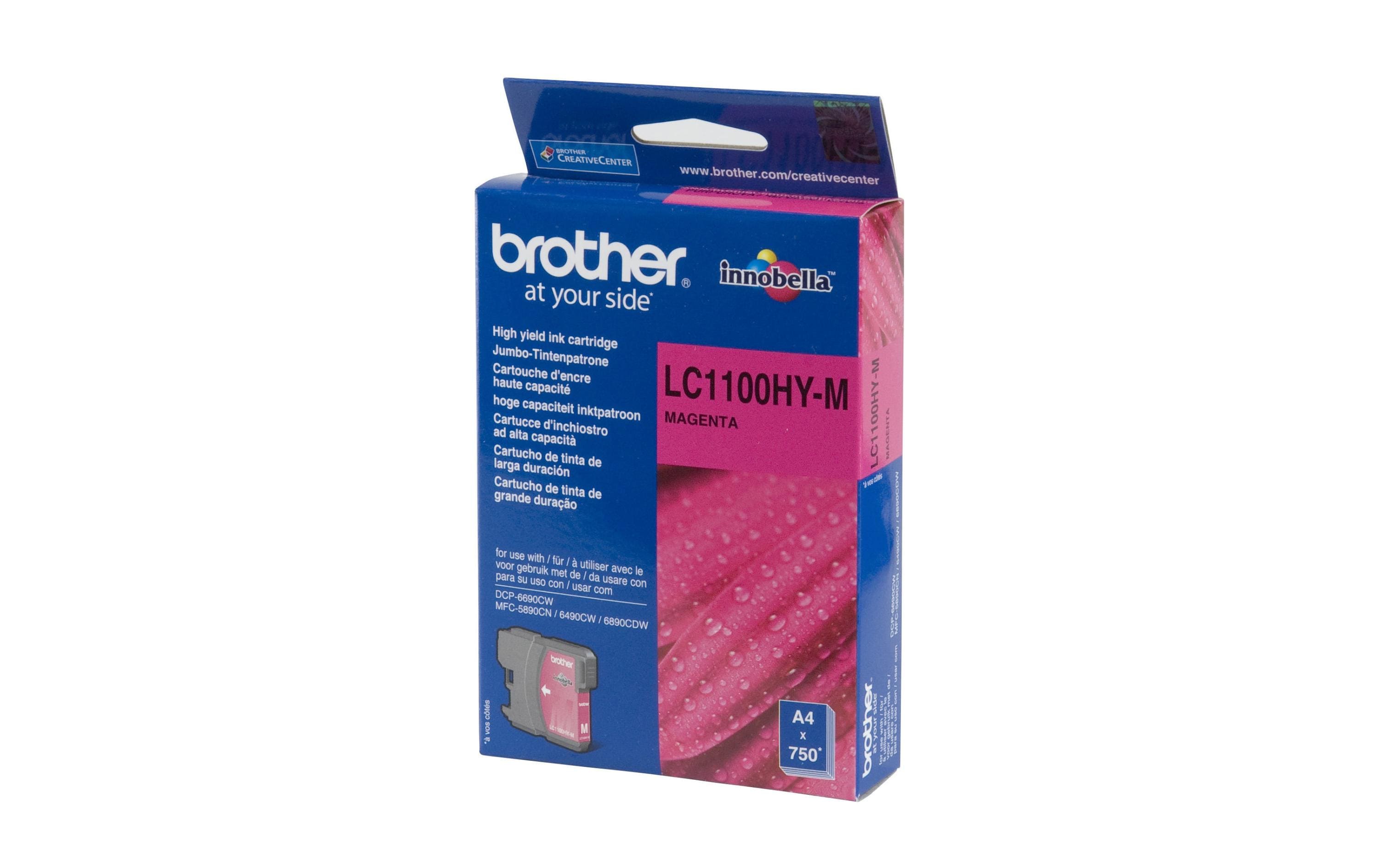 Tinte Brother LC-1100HYM, magenta