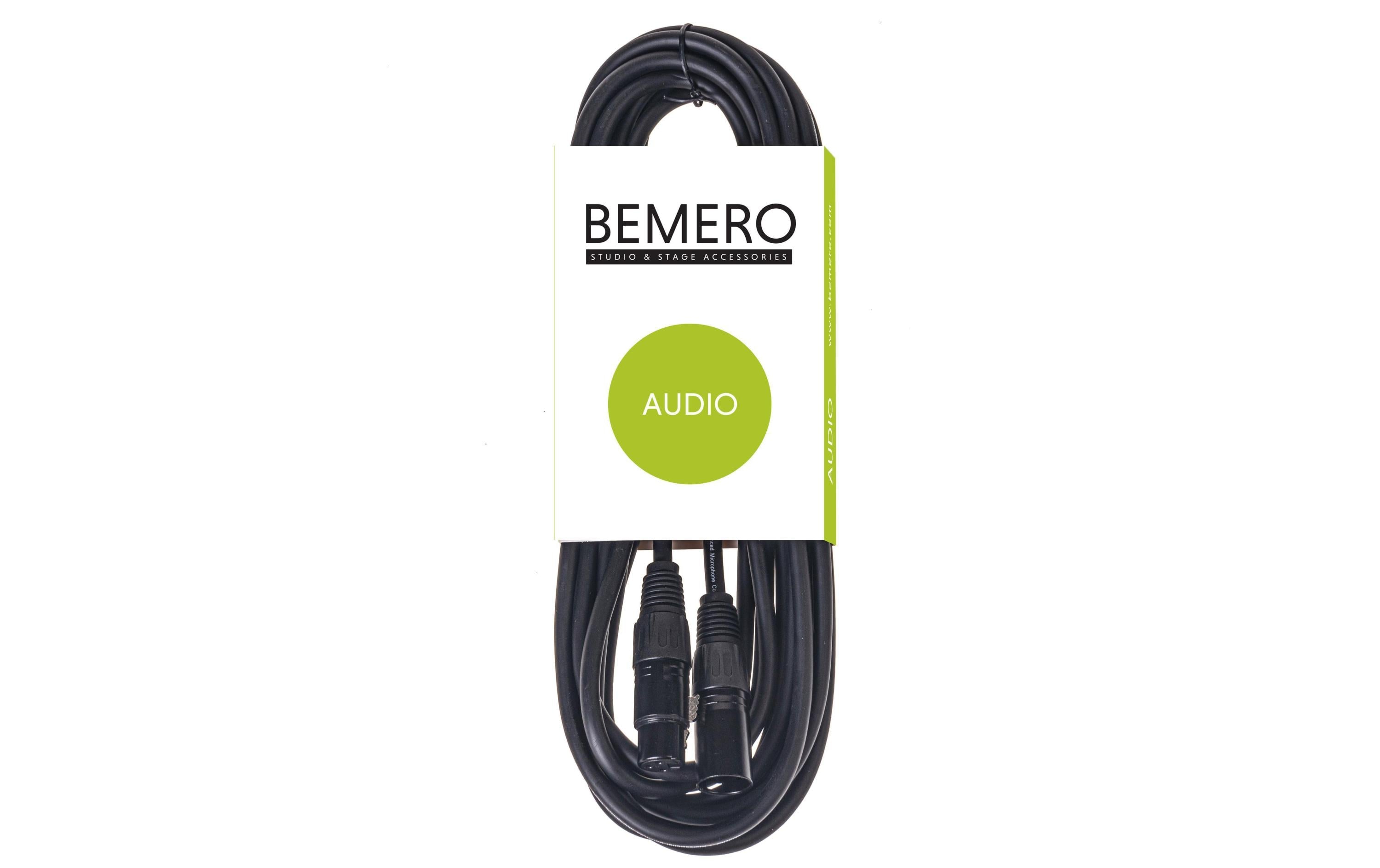 Bemero BAC4041-300BK XLRf - XLRm Kabel 3m