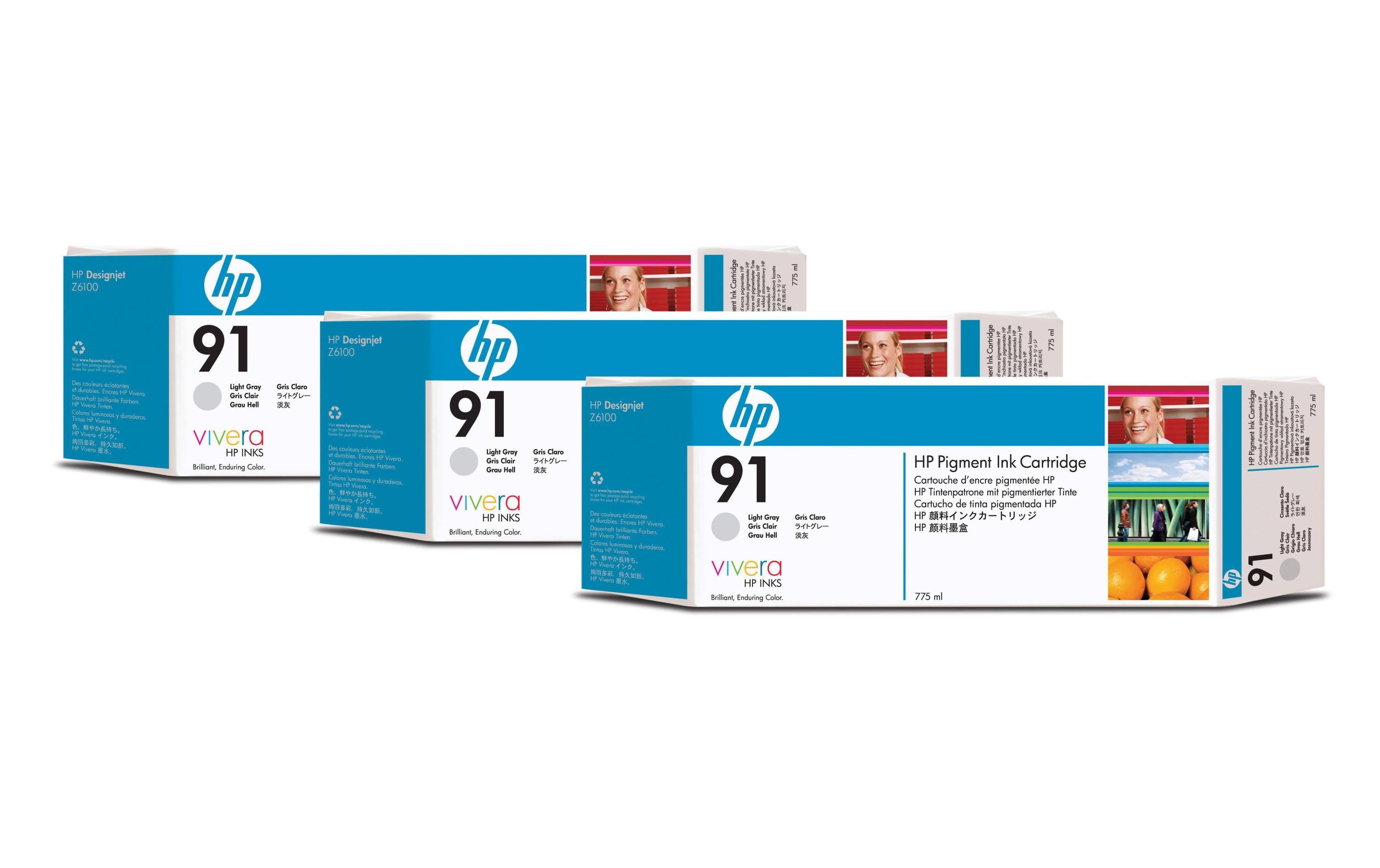 HP Tinte Nr. 91 - Light Grey (C9482A)