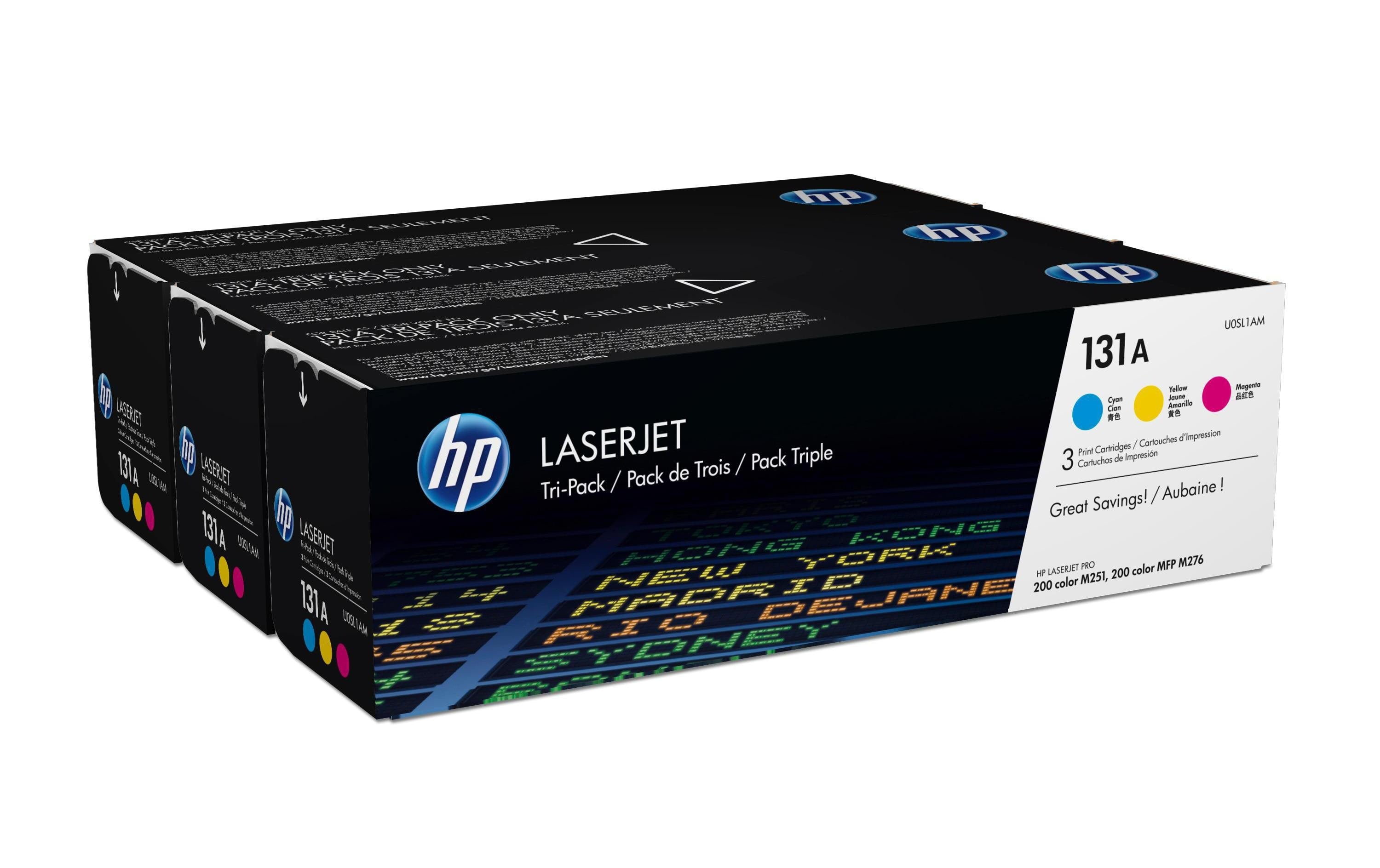 HP, Toner Nr. 131A (U0SL1AM) Cyan/Magenta/Y