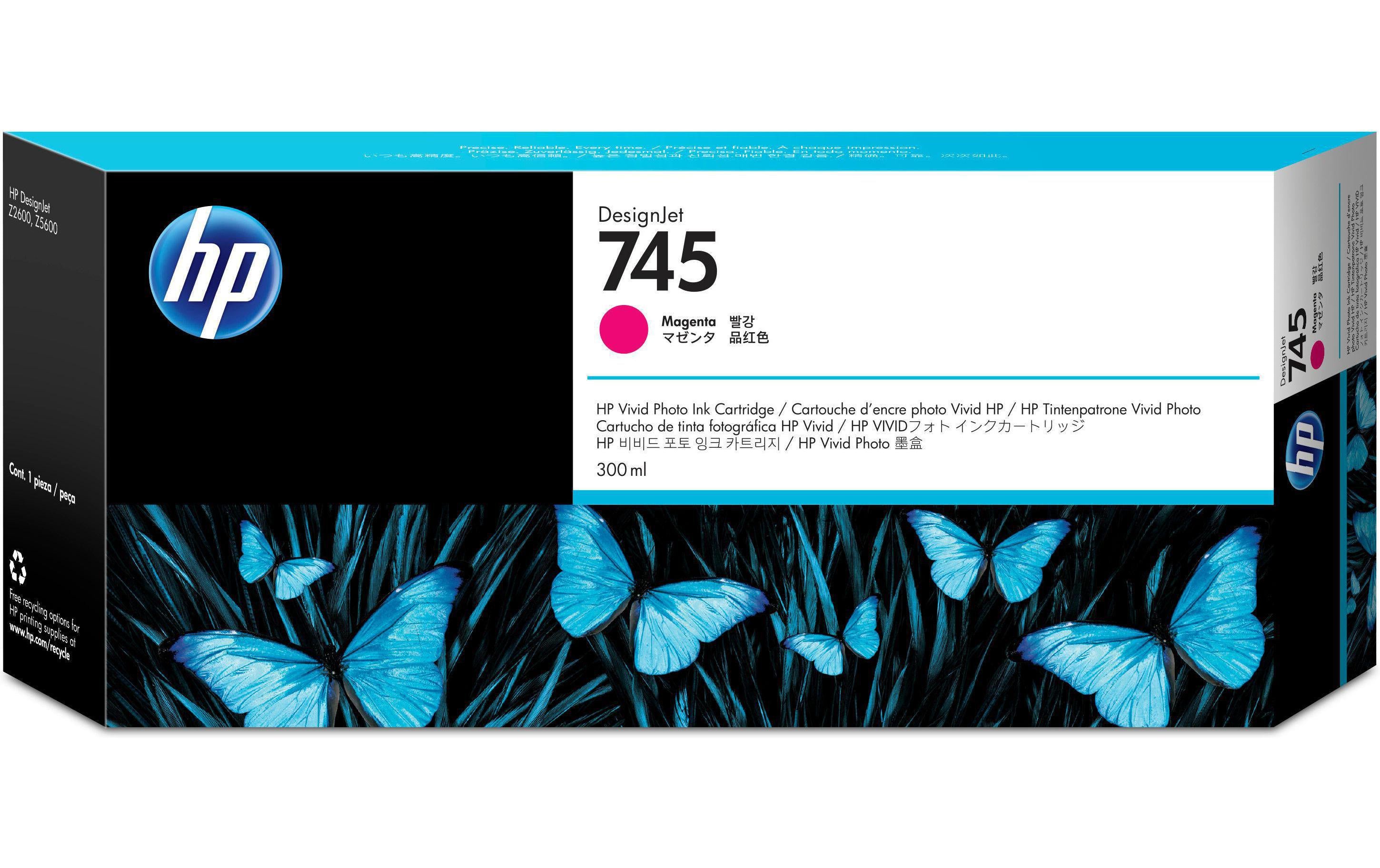 HP Tinte Nr. 745 Magenta (F9K01A)