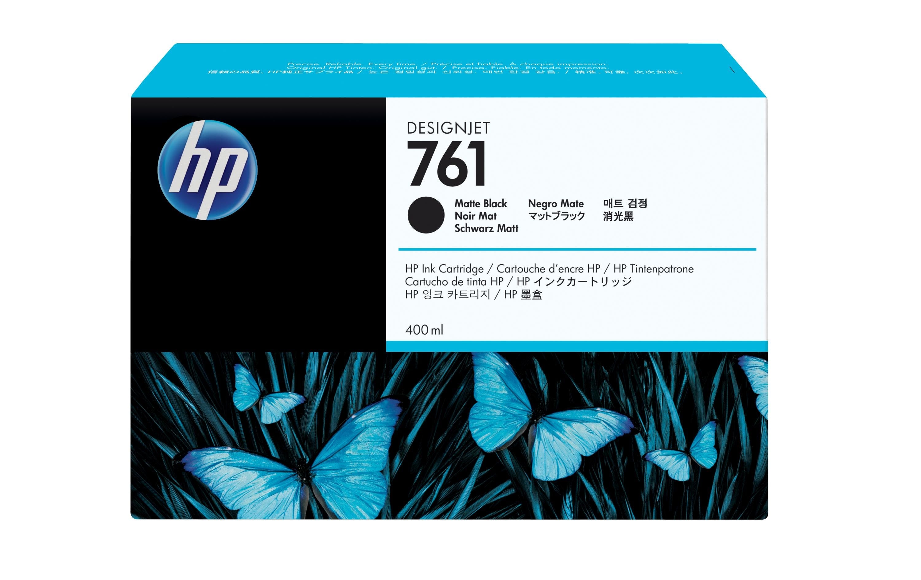 HP Tinte Nr. 761 - Mattschwarz (CM991A)