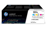 HP, Toner Nr. 201X (CF253XM) Cyan/Magenta/Y