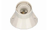 Max Hauri Wandfassung E27 weiss