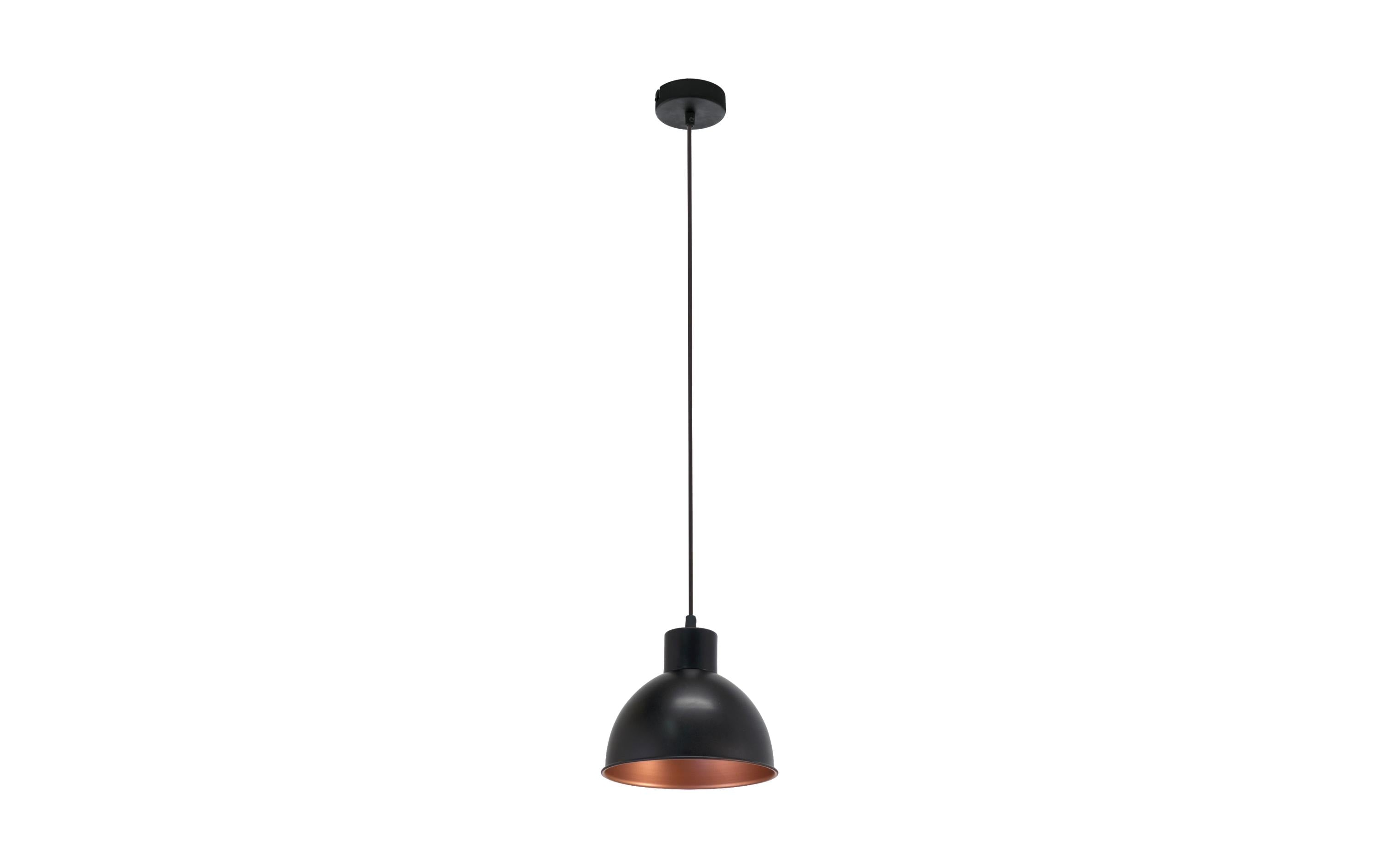 EGLO TRURO 1 Hängeleuchte schwarz, kupfer