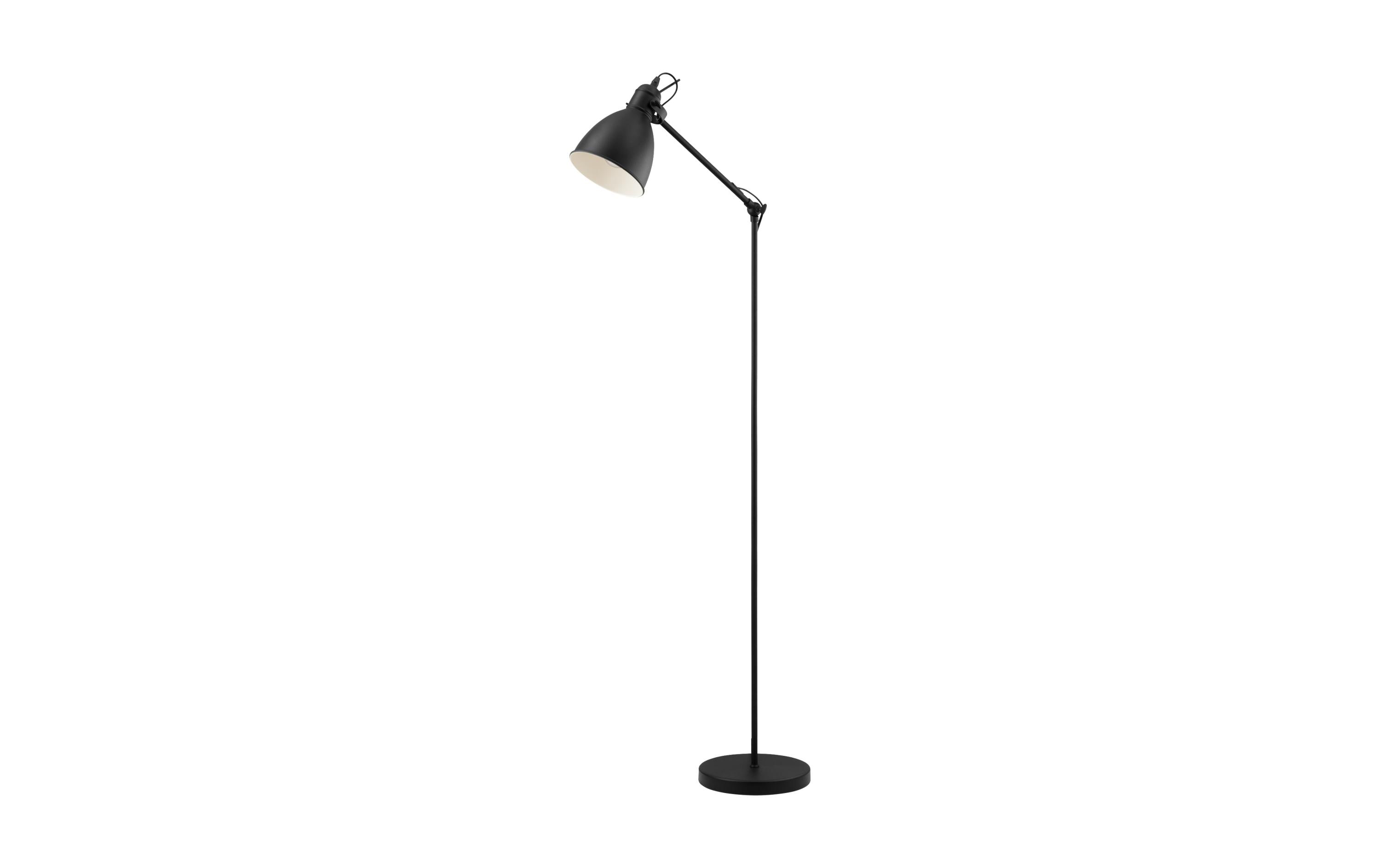 EGLO PRIDDY Stehleuchte schwarz, weiss