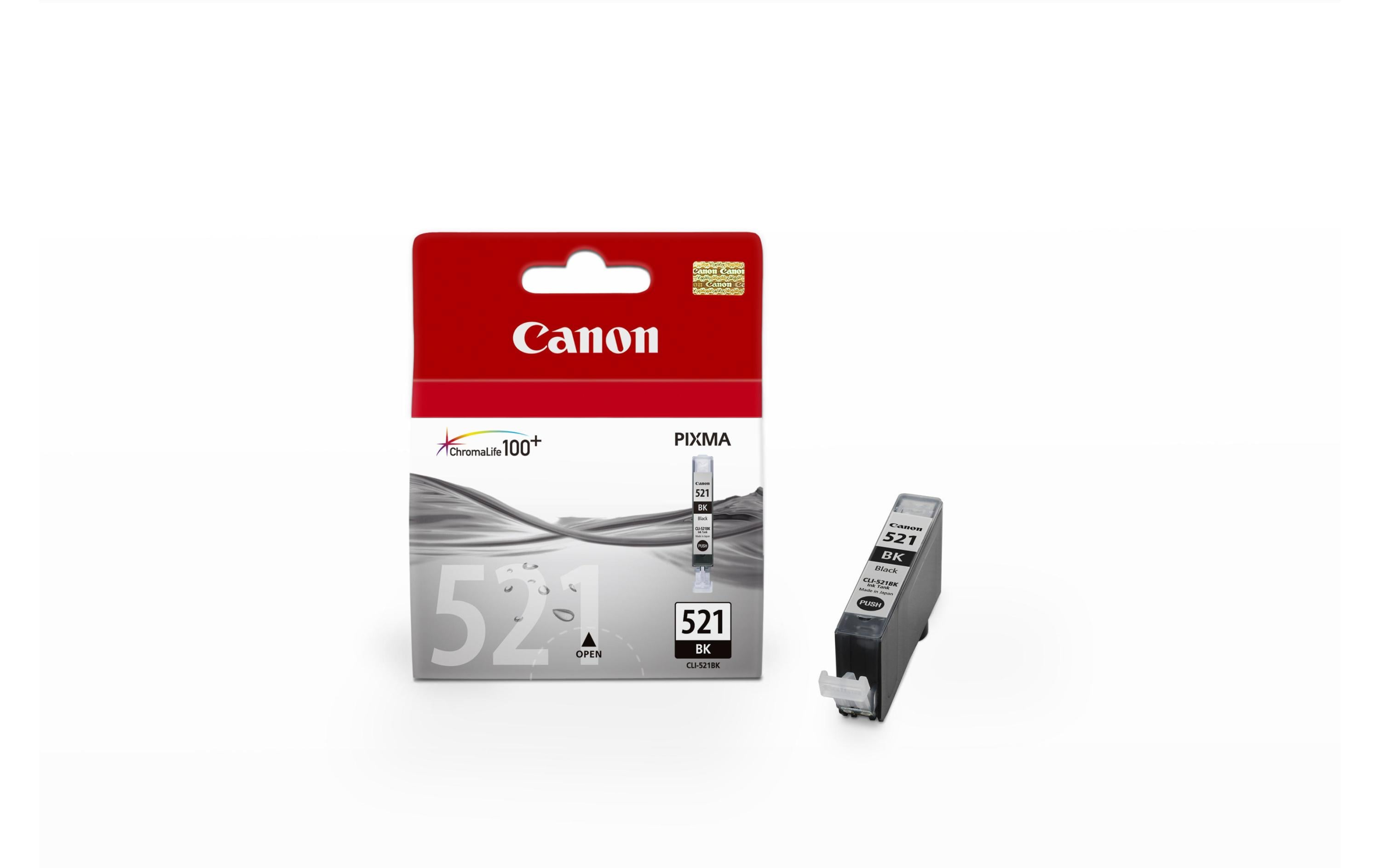 Tinte Canon CLI-521BK, black