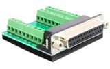 Delock Terminalblock DB25 Buchse