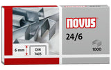 NOVUS 24/6 Heftklammern 1000 Klammern