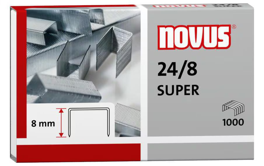 NOVUS 24/8 Heftklammern super
