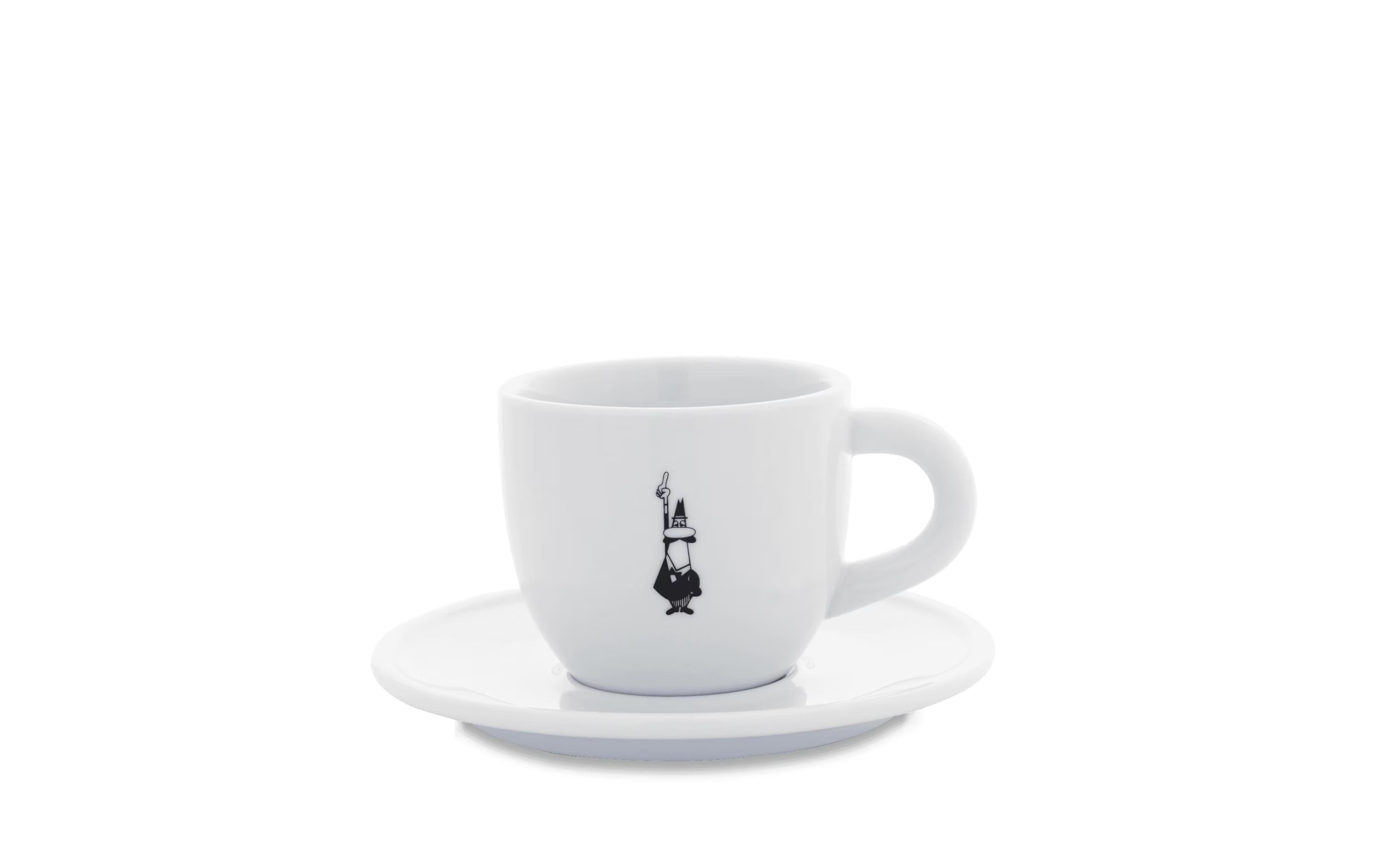 Bialetti Cappuccinotasse & Untersetzer Omin