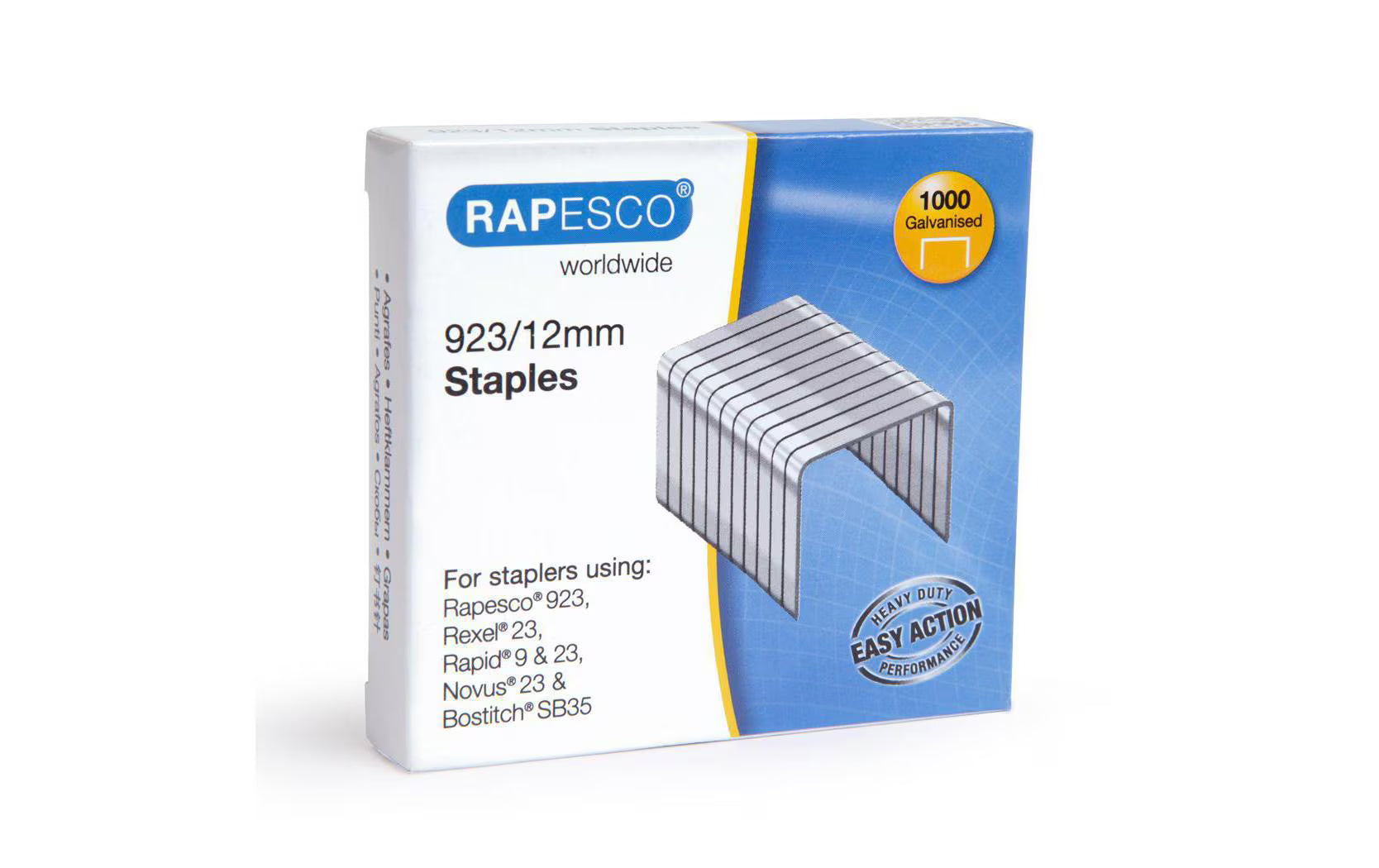 Rapesco 923/12mm Heftklammern