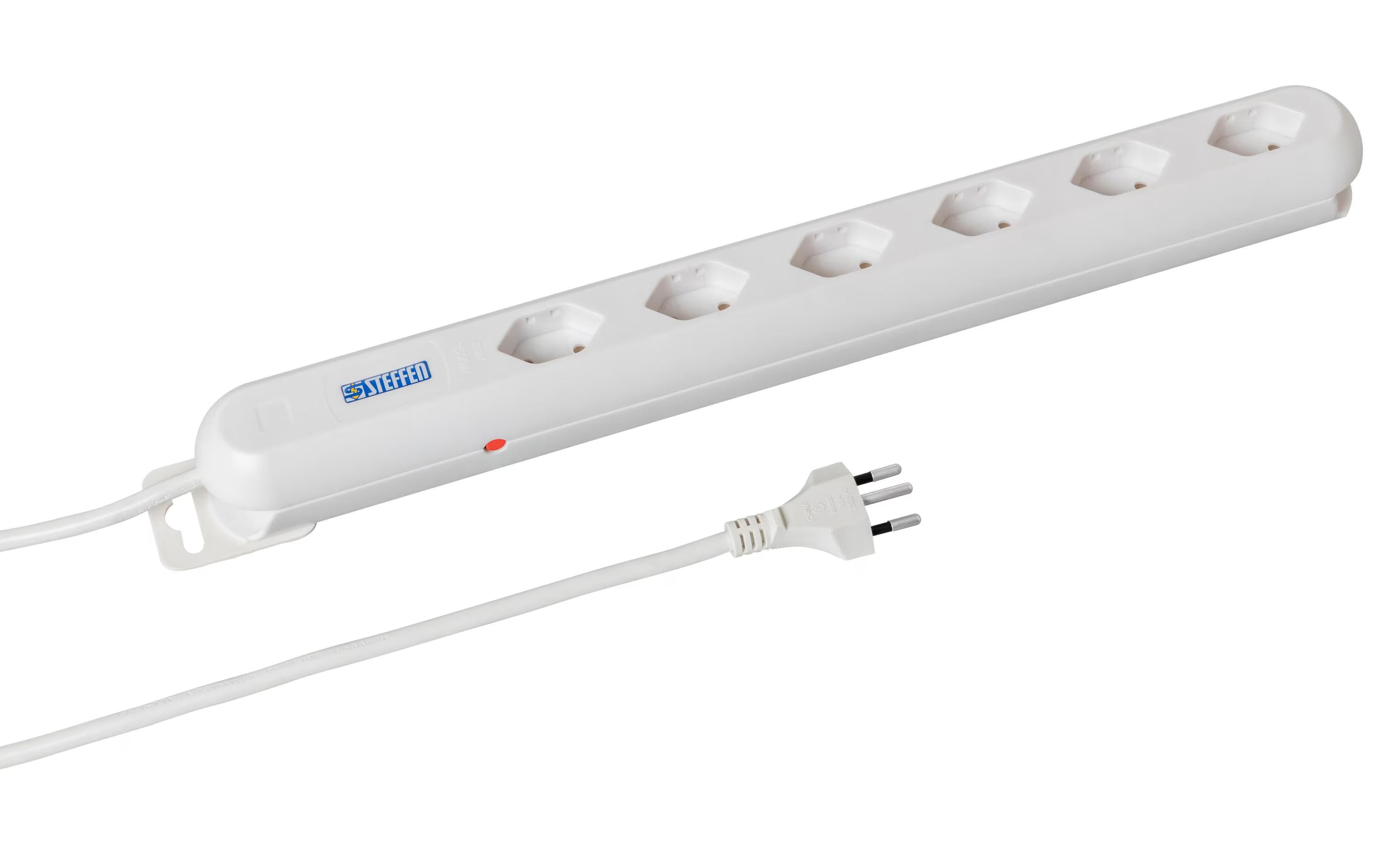 STEFFEN Steckdosenleiste STEBA LINEA PLUS 6