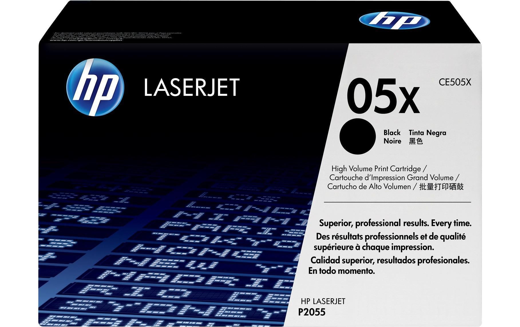 HP Toner 05X - Black (CE505X)