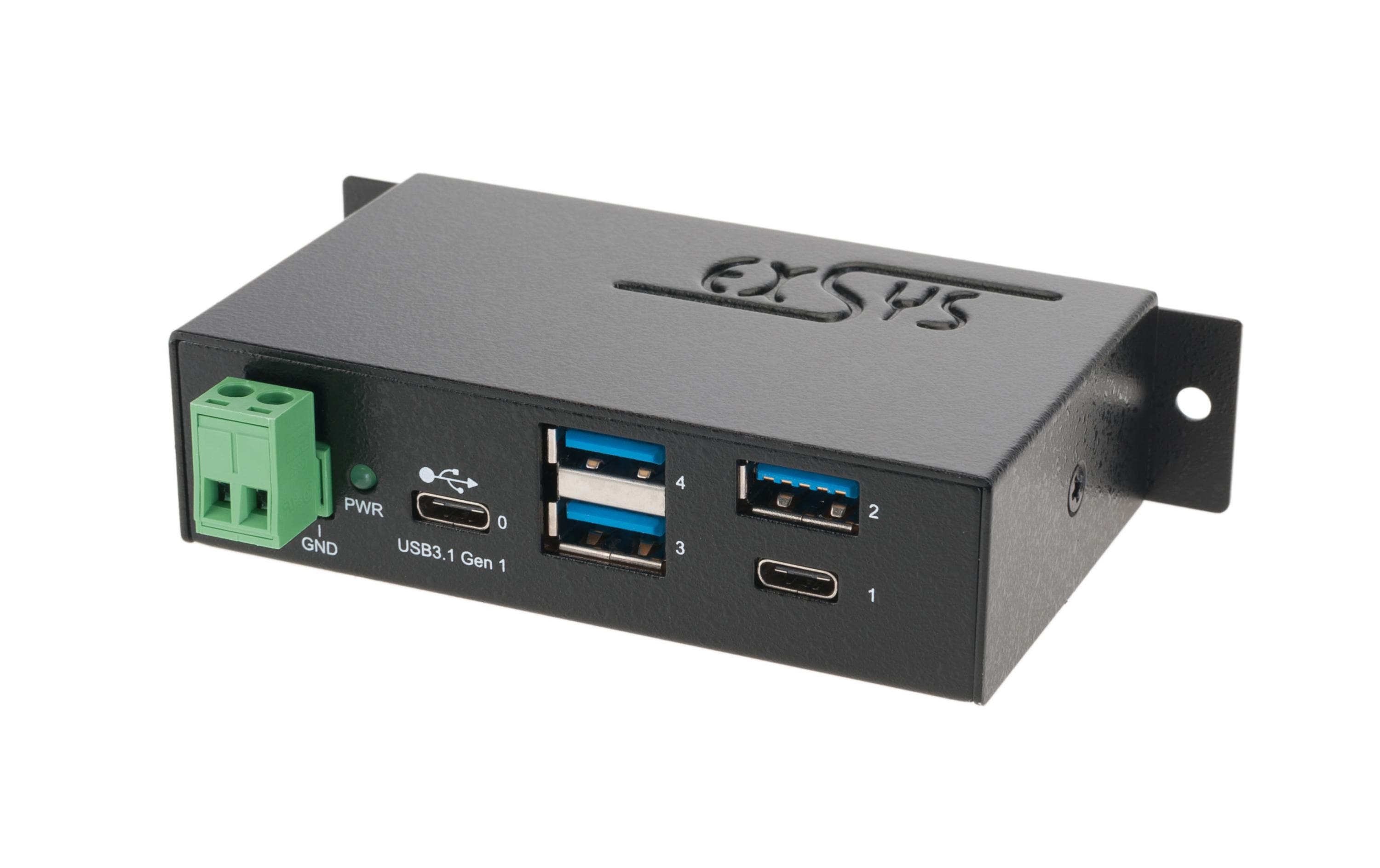 EXSYS EX-1195HMS, 4x USB 3.0 / 3.1 HUB