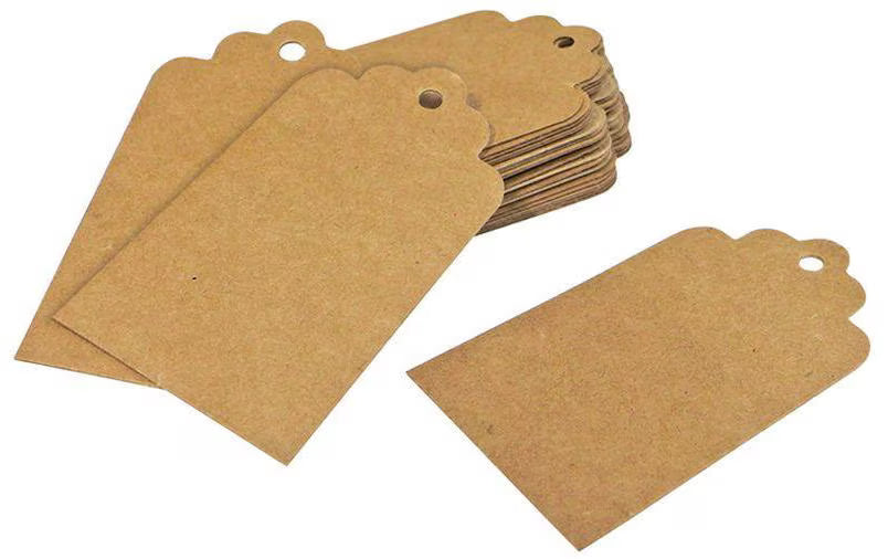 B+C Anhänger-Set aus Kraftkarton