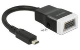 Monitorkonverter Micro-D HDMI zu VGA+Audio