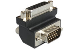 Adapter VGA Stecker auf DVI-A Buchse 90°