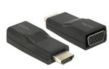 Monitoradapter HDMI-A zu VGA-Bu schwarz