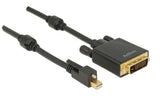 Delock, Kabel Mini-DisplayPort - DVI-D, 1 m