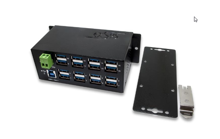 EXSYS EX-1113HMS, 16xUSB 3.0/3.1 MetallHUB