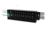 EXSYS EX-1110HMVS, 10xUSB 3.0/3.1 MetallHUB