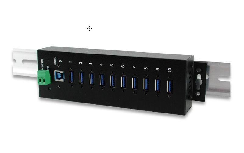 EXSYS EX-1110HMVS, 10xUSB 3.0/3.1 MetallHUB