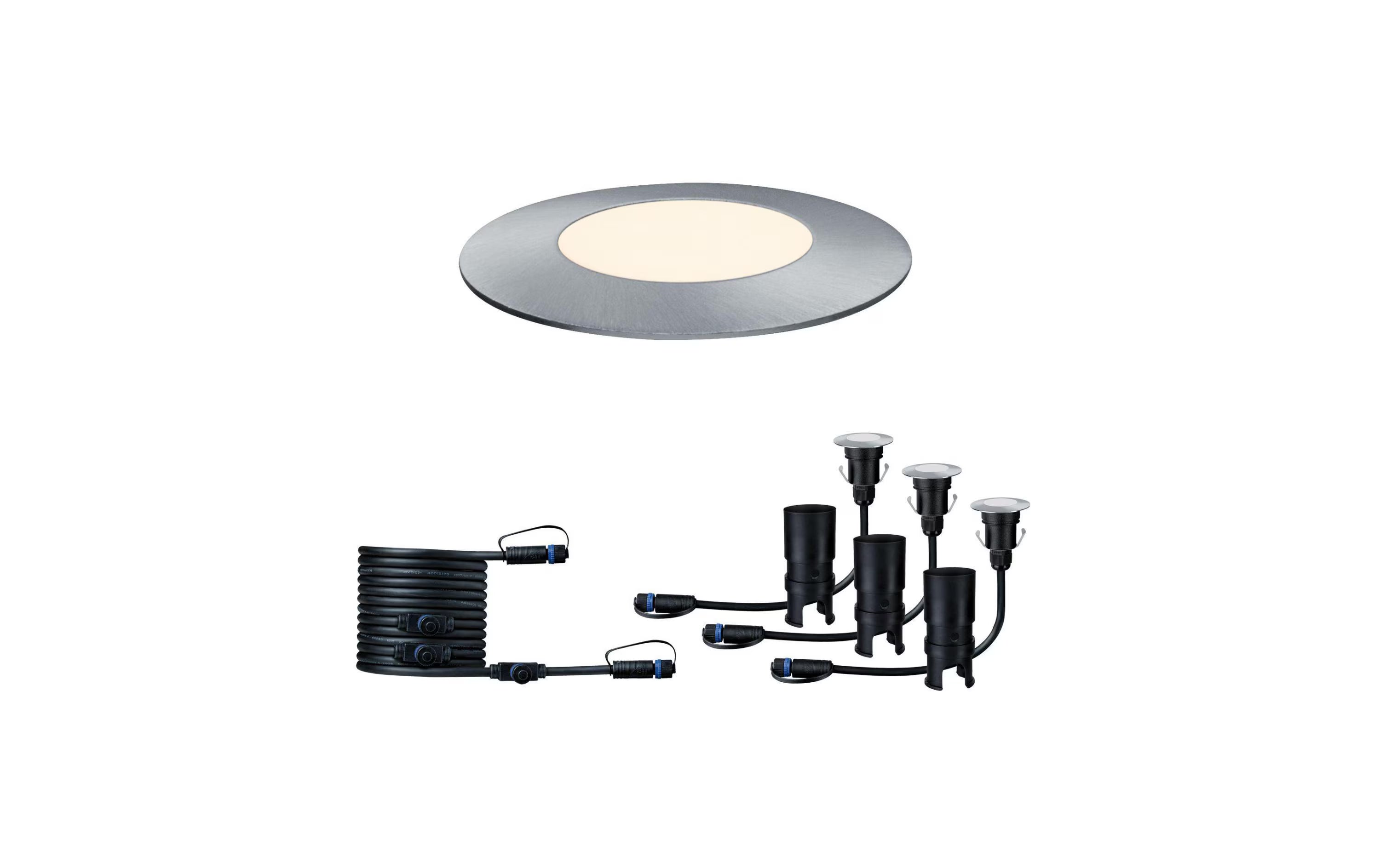 Paulmann Boden-EXT-Set 3x2.5W 95lm 3000K