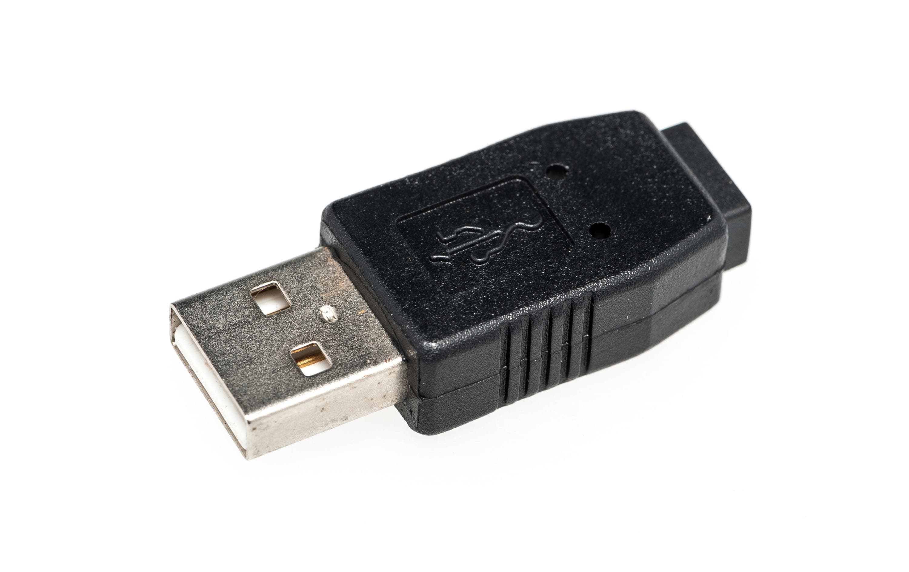 USB Adapter A-Stecker zu Mini-B-Buchse