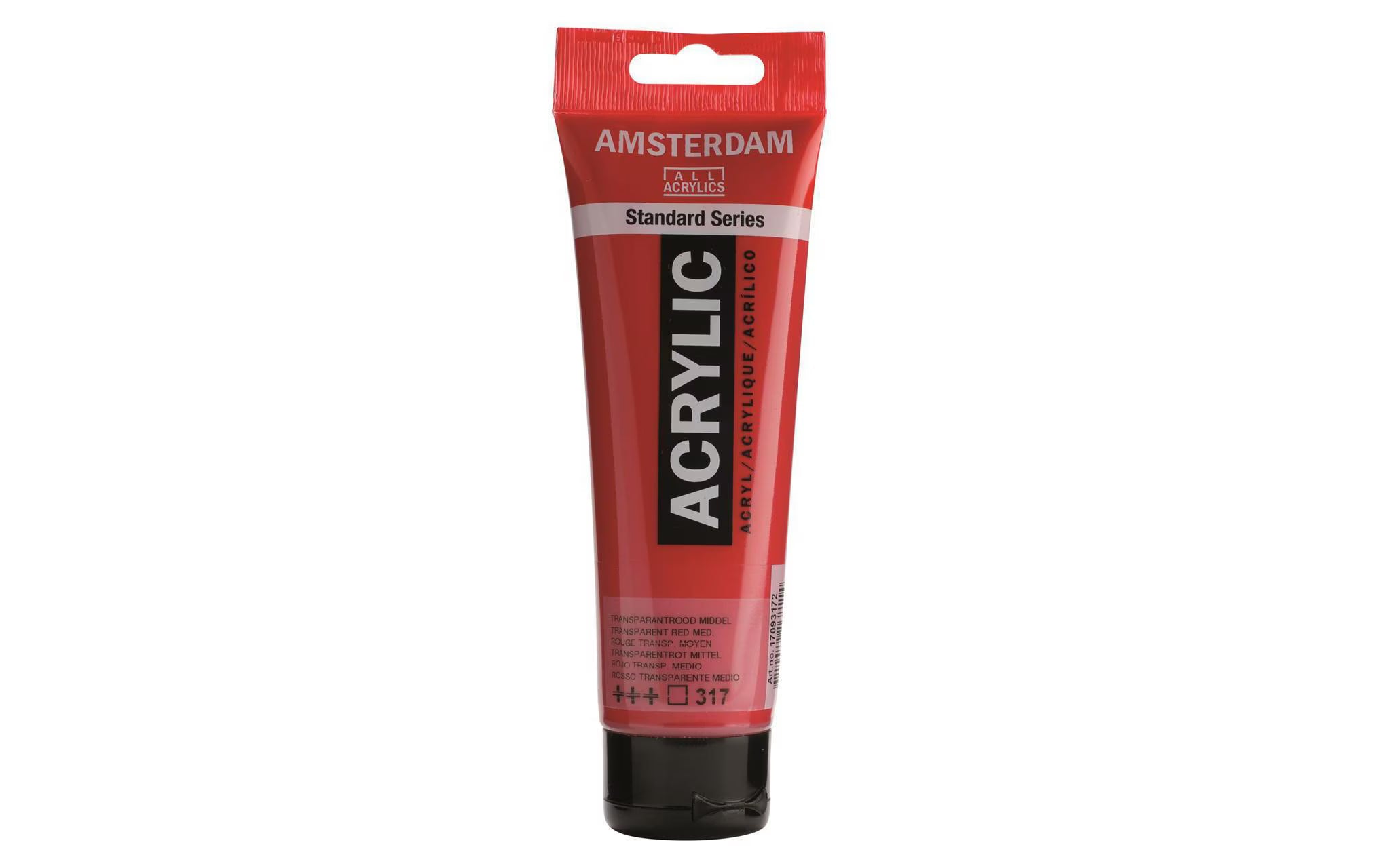 Amsterdam, Acrylfarbe Standard 317 Rot tran