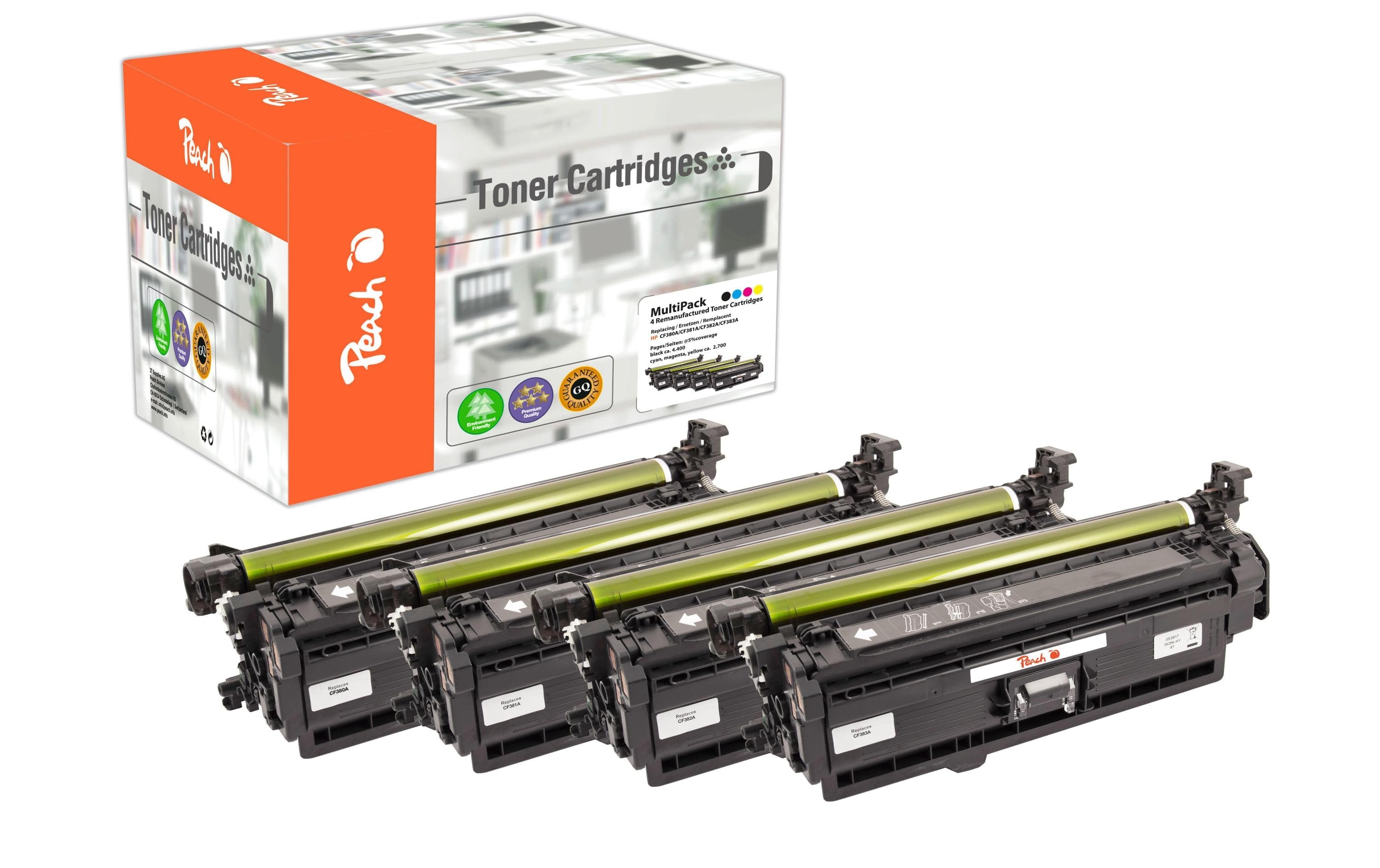Peach Toner HP CF38A- Serie Combi Pack