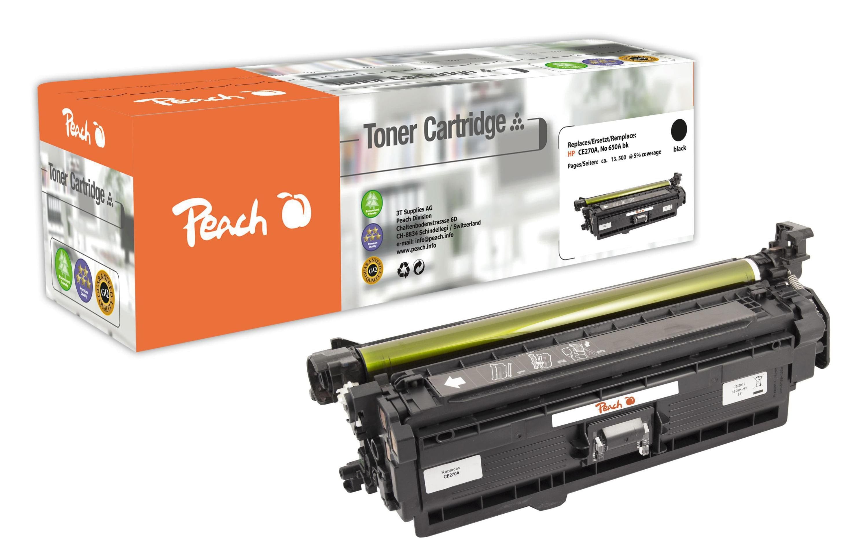 Peach Toner HP Nr. 650A (CE270A)