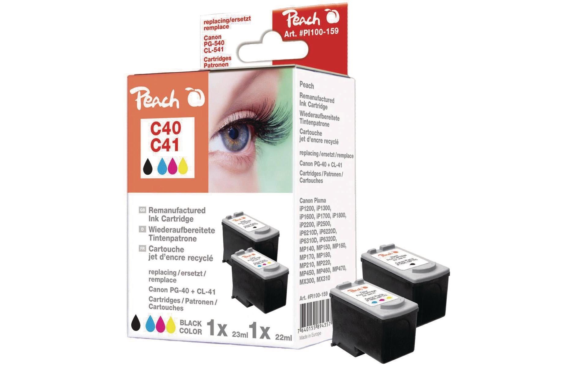 Peach Tinte Canon PG-40 / CL-41 MultiPack