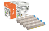 Peach Toner OKI C801/821-Series Multi Pack