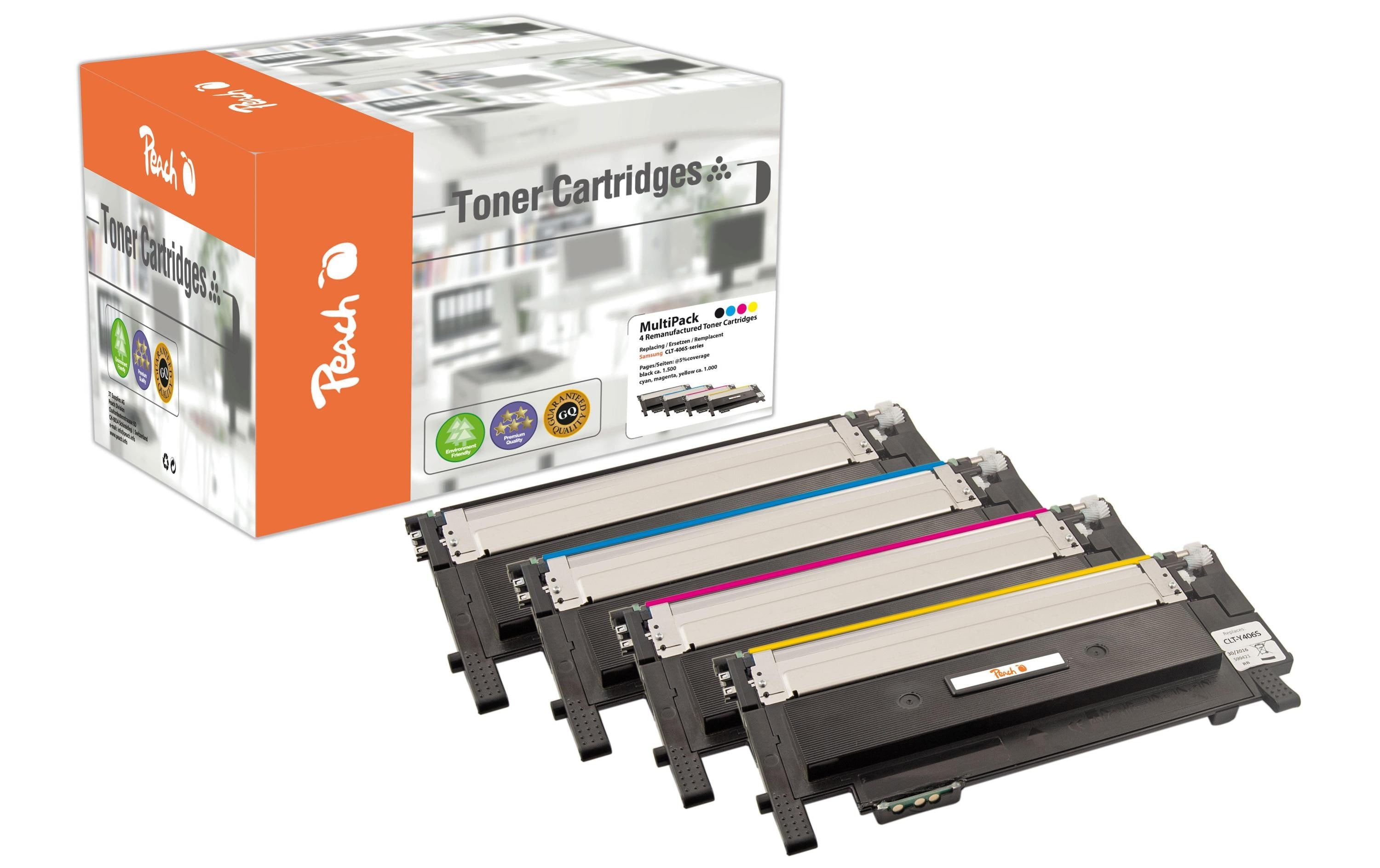 Peach Tonerset Samsung CLT-406S