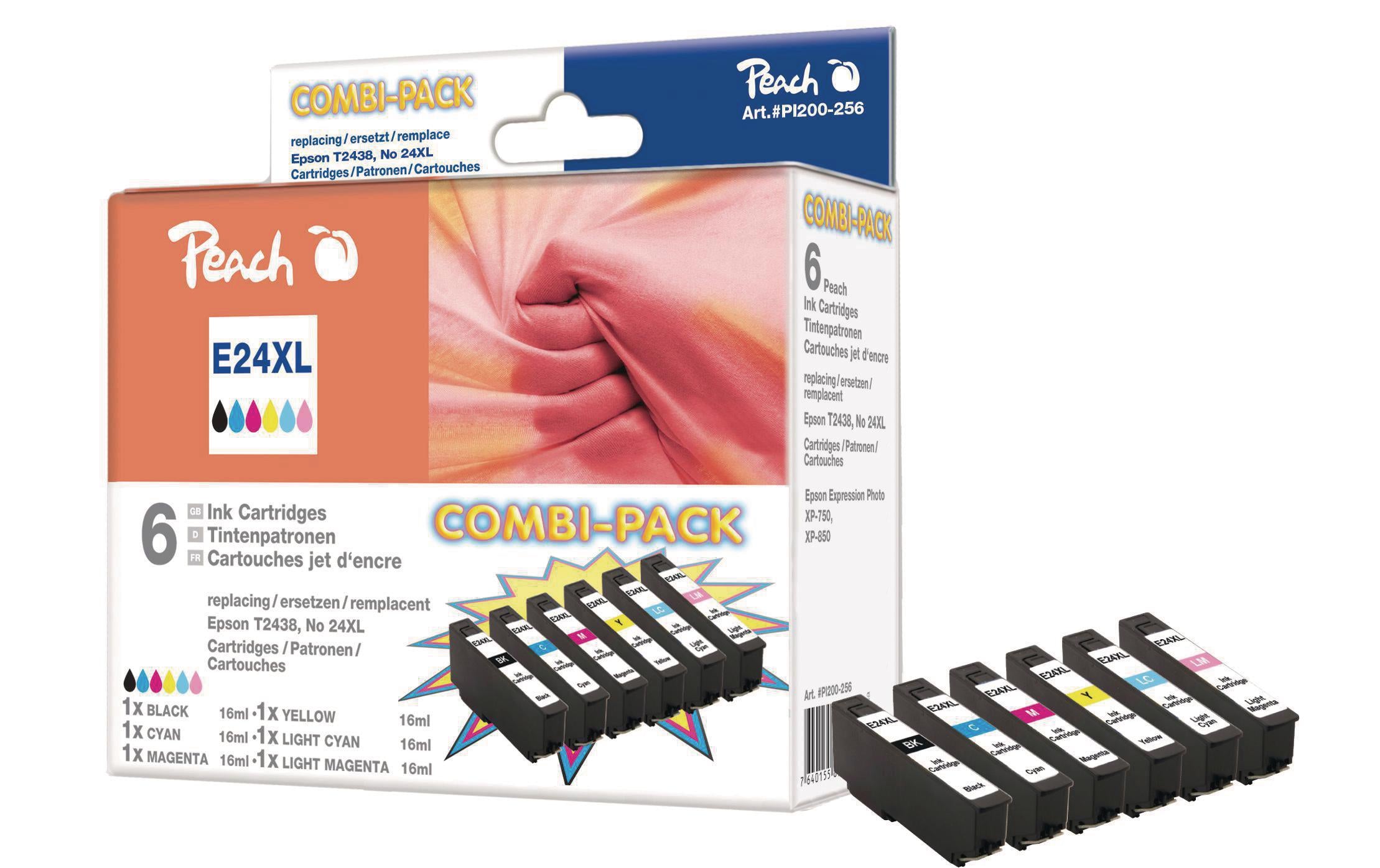 Peach Tinte Epson T243 Nr.24XL Combi Pack