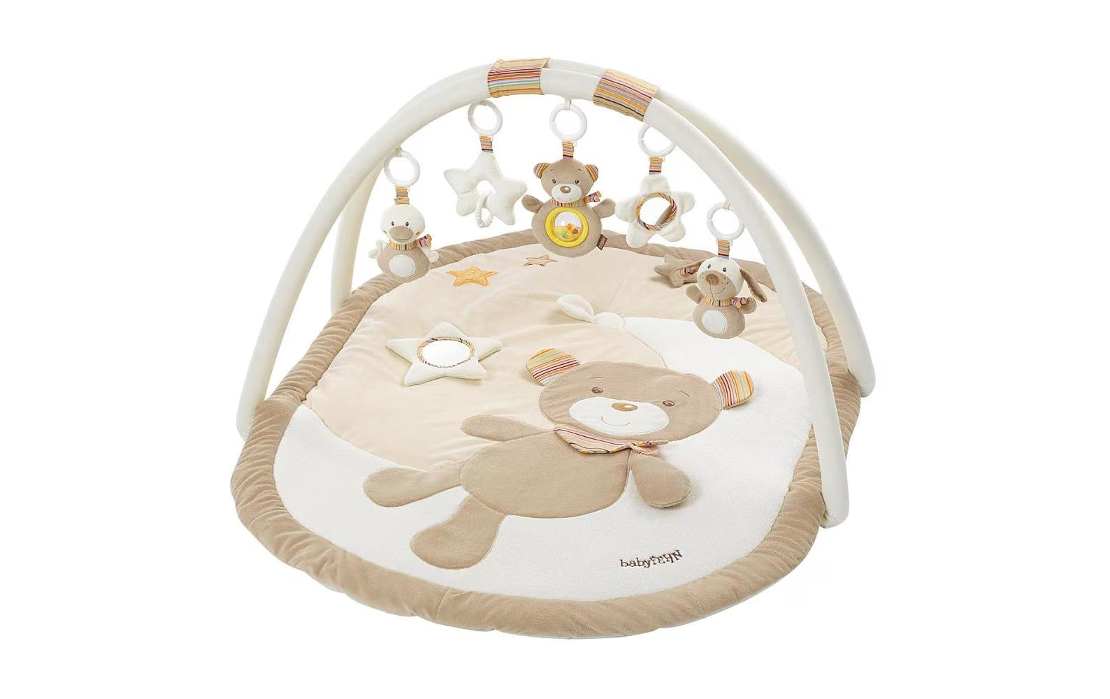 fehn Krabbeldecke mit Spielbogen