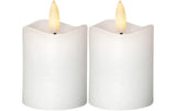 Star Trading LED Pillar Kerze 2er Pack