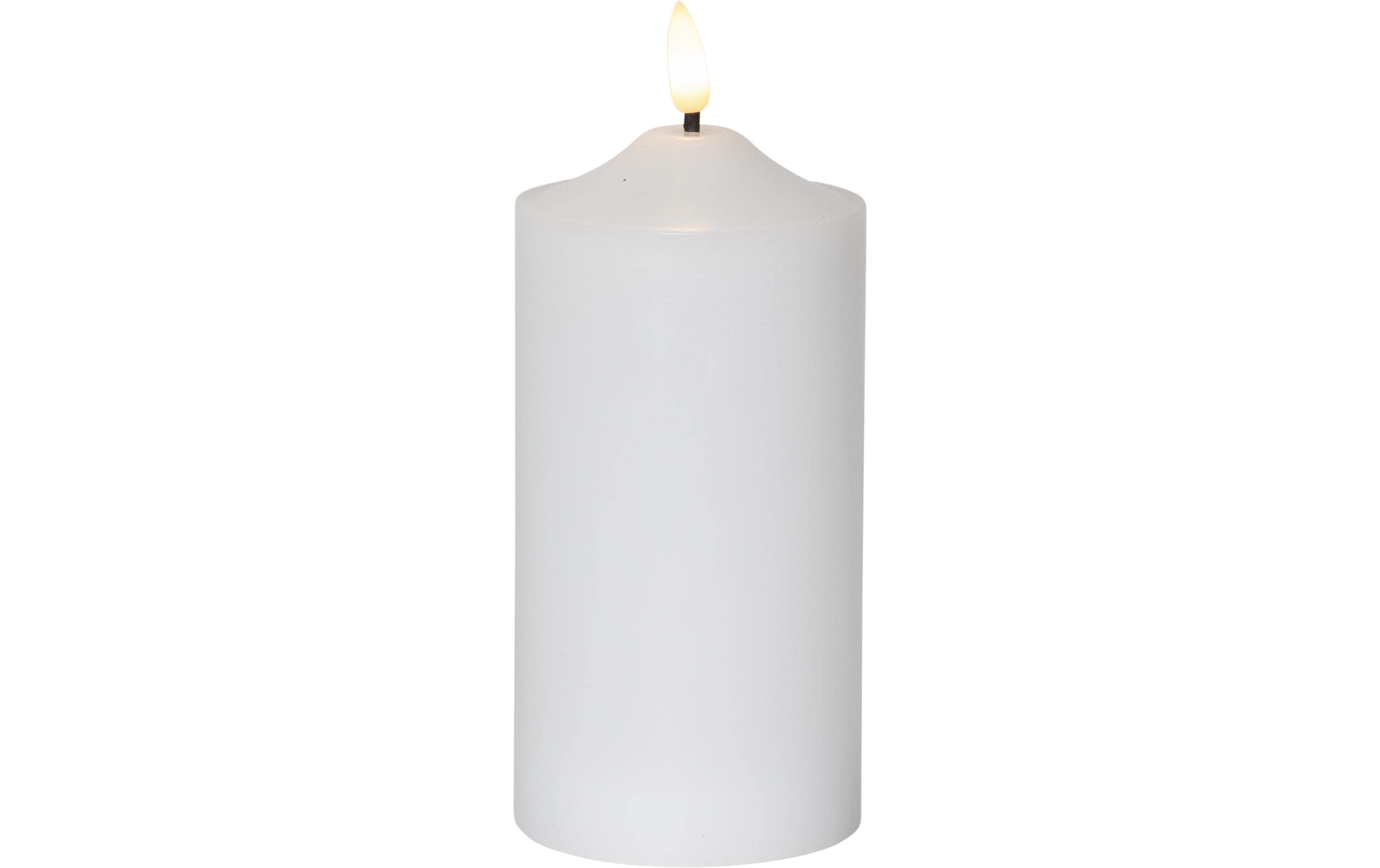 Star Trading LED-Kerze Pillar Flamme