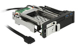 Delock HDD Einbausatz, 1x2.5&3.5, 2xUSB3