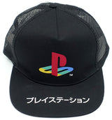 Cap PlayStation Katakana Logo Black 56cm