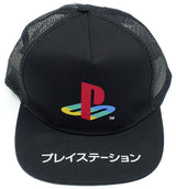 Cap PlayStation Katakana Logo Black 52cm