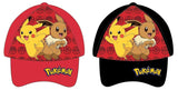 Cap Boy Pokemon Pikachu & Eevee