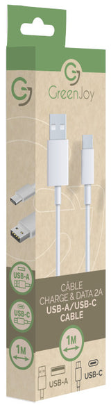 FREAKS Cavo di Ricarica da USB-A a USB-C Bianco 1m V2