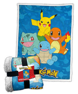 Coperta Sherpa Pokemon Happy Crew