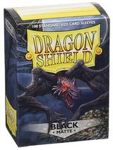 DRAGON SHIELD Bustine Standard Matte Black 100pz