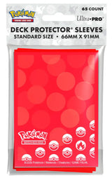 ULTRA PRO Pokemon Bustine Protettive Fire Type 65pz
