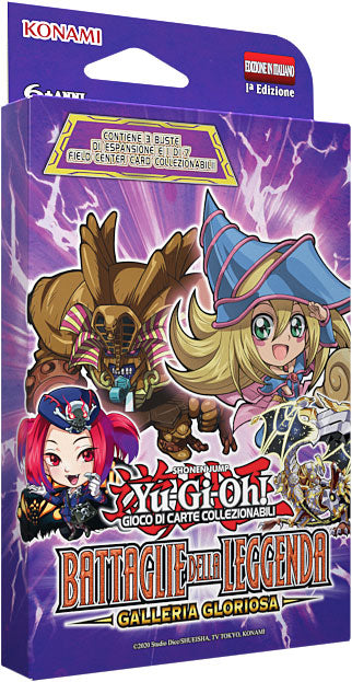 YUGI Battles of Legend Glorious Gallery Blister 3 Buste